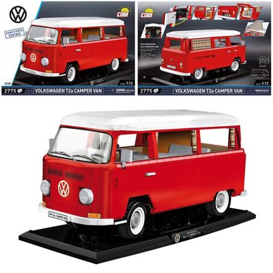 COBI 24361 Volkswagen T2a Camper Van - Executive Edition (Maßstab 1:12)