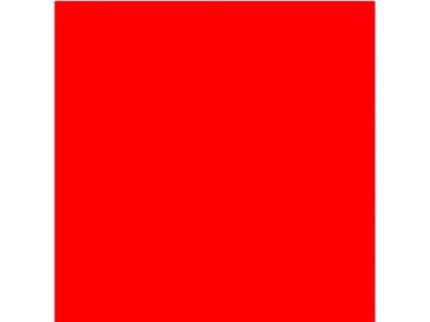 Lindemann, Notflagge Binnengewässer Rot, 70cm x 70cm