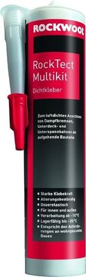310 ml Dichtkleber RockTect Multikit innen außen