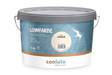 5 kg Lehmfarbe Elfenbein CL102 Conluto conlino