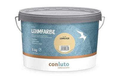 5 kg Lehmfarbe Lehmocker CL140 Conluto