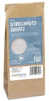 1,7 kg Conluto Lehm Streichputz Zusatz