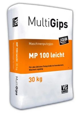 30 kg VG-Orth MultiGips MP 100 Maschinenputzgips