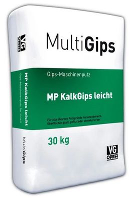 30 kg MultiGips MP KalkGips leicht Maschinenputz