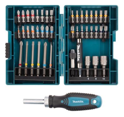 Makita Bit-und-Ratschen-Set 44-tlg. E-25096