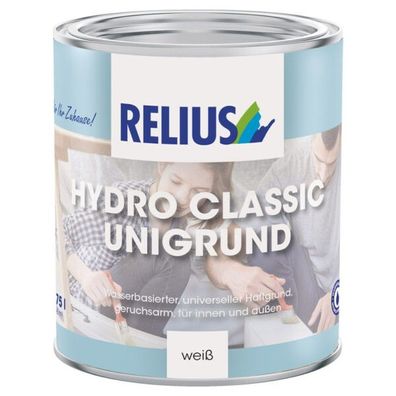Relius Hydro Classic Unigrund Grundierung weiß