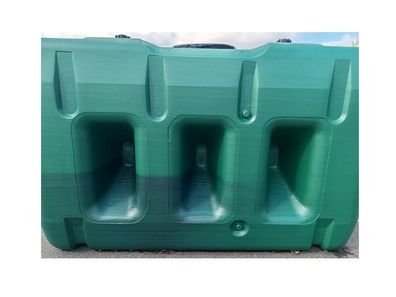 Regenspeicher Aktion 3000 Liter mit Farbfehler !!!!! Regenfass, Regenwasserbehälter,