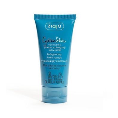 Ziaja GdanSkin Nachtcreme mit Kollagen, 50 ml