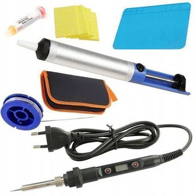 Rosfix Set Elektronik-Lötkolben OC80W – 80W 230V | 180–500°C ESD-Schutz