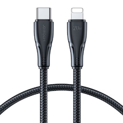 Joyroom Handykabel Type-C kompatibel mit iPhone 20W 1,2m Schwarz