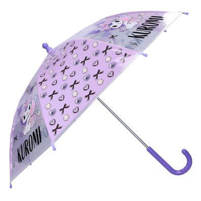 Hello Kitty Kuromi ? 71 Kuromi Rainy Days Regenschirm für Kinder mit transparentem