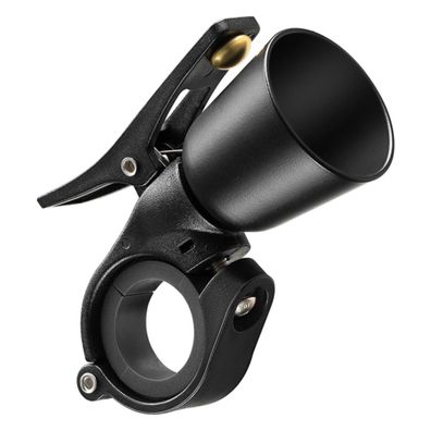Rockbros Fahrradklingel in Schwarz kompatibel mit den meisten Lener aus ABS