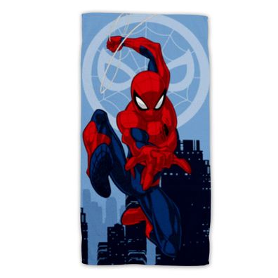 Spiderman Baumwolle Strandtuch Frottee Badetuch mit Premium Druck, 70x140 cm