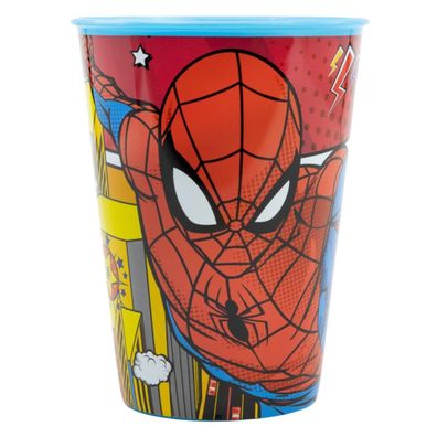 Spiderman Becher Kinder 260 ml Trinkbecher für Kita & Frühstück
