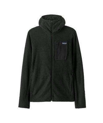 Patagonia Fleecejacke R1 Air Full-Zip old growth green - Größe: XL