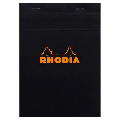 Rhodia Notizblock Rhodia A5 geh kar 80Bl sw