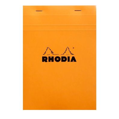 Rhodia Notizblock Rhodia A5 geh kar 80Bl orange