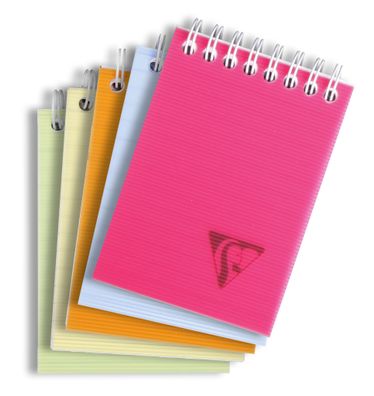 Clairefontaine Spiralbuch Linic mikrop A7 lin 80Bl st