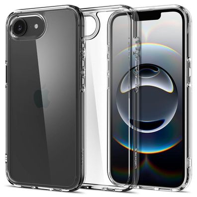 Spigen Ultra Hybrid Handyhülle Kompatibel mit iPhone 16e Durchsichtig