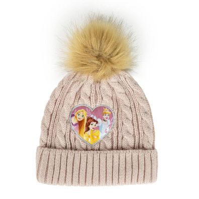 Disney Princess Mütze für Kinder Beanie Wintermütze