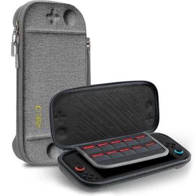 Tech-Protect Slim Pouch Schutztasche für Nintendo Switch 2 – Grau