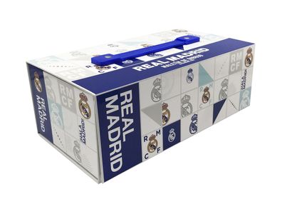 Real Madrid Künstler Malset Kinder 52 Teile Zeichenkoffer mit Farben Stiften und