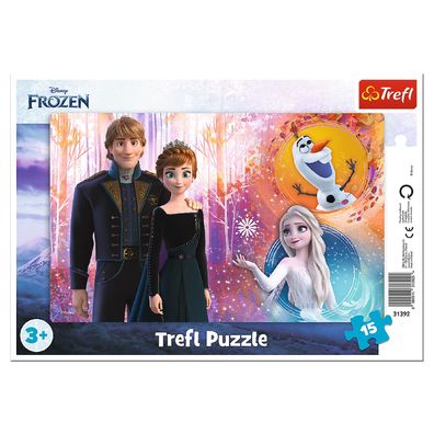 Frozen Puzzle Happy Memories 15 Teile Zauberhafte Erinnerungen mit Elsa und Anna