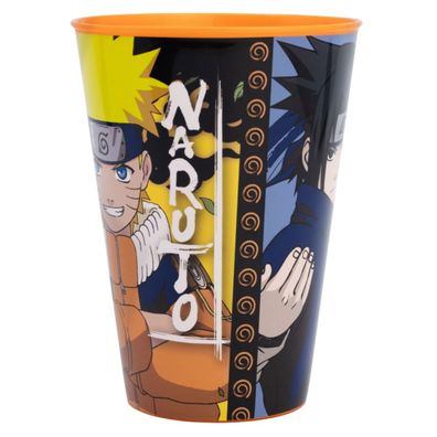 Naruto Becher Kinder 260 ml Trinkbecher für Kita & Frühstück