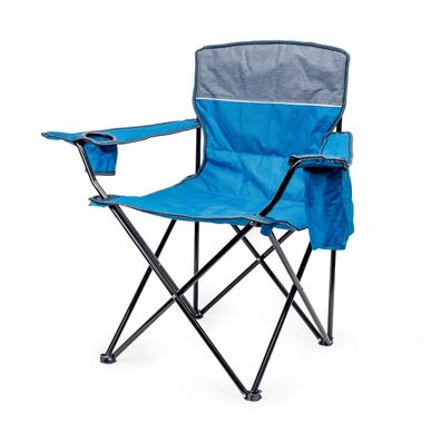 Platinet Leichter Outdoorstuhl für Camping und Garten mit stabilem Rahmen