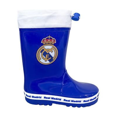 Real Madrid Kinder-Regenstiefel – Wasserdichte PVC Gummistiefel für Unisex