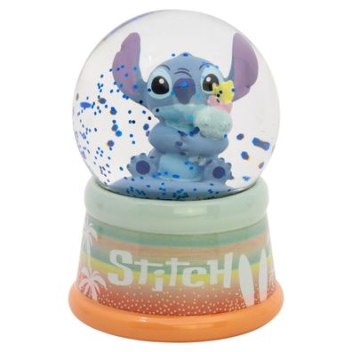 Disney Stitch Schneekugel aus Glas für Sammlung Deko und Kinderzimmer