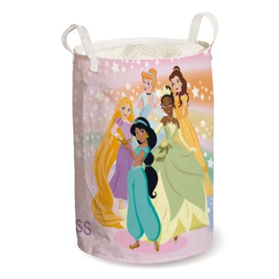 Disney Princess Wäschebeutel Aufbewahrungsbeutel 50x32 cm Stoff mit Futter