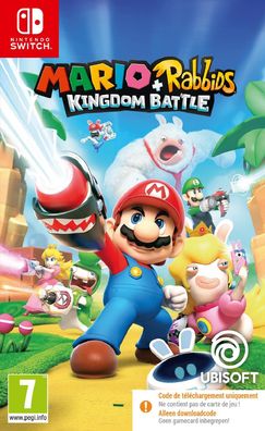 Nintendo Switch Spiel Mario + Rabbids Kingdom Battle - Enthält nur Downloadcode