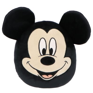 Disney Mickey Mouse Squishy 32 cm weiche Spielzeugfigur in Schwarz für Kinder