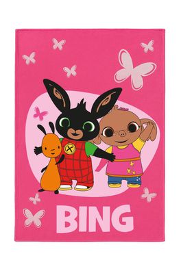 Bing Decke Weiche Fleecedecke 100x150 cm für Kinder & Erwachsene