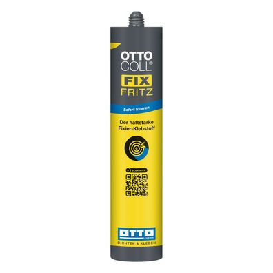 Ottocoll Fixfritz C01-weiß 310ml Basis-Karton, Acrylat-Klebstoff- optima