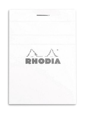 Rhodia Block Rhodia White A7 kar 80Bl