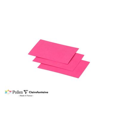 Clairefontaine Karte Mini 70x95 Pollen fuchsia