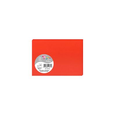 Clairefontaine Karte C6 Pollen 210g korallenrot