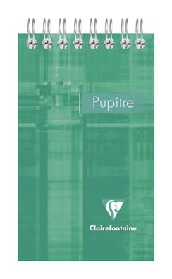Clairefontaine Spiralblock 7,5x12 kariert 60Bl