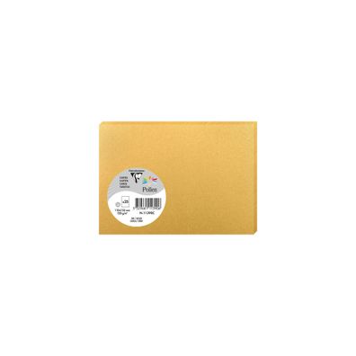 Clairefontaine Karte C6 Pollen 210g gold