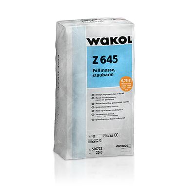 WAKOL Z 645 Füllmasse, staubarm 25 kg - Variation: 1 Sack 25 kg