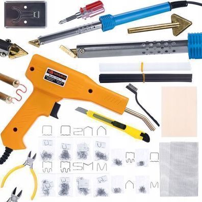 Rosfix Set Kunststoffschweißgerät 80W + Zange + 800 Klammern | 230V