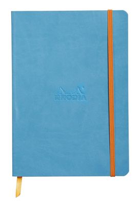 Rhodia Flex Nbuch A5 L 72Bl türkis