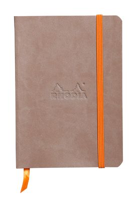 Rhodia Flex Nbuch A6 lin 72Bl taupe