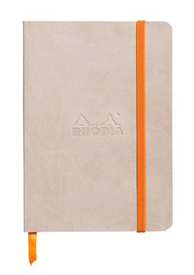 Rhodia Notizbuch A6 lin 72Bl beige