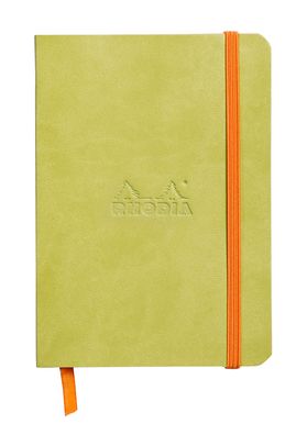 Rhodia Flex Nbuch A6 lin 72Bl anis
