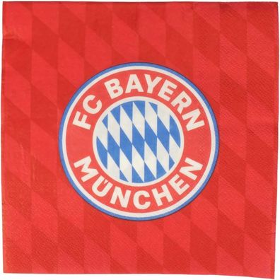 FC Bayern München Deko Servietten 20er-Set 53459
