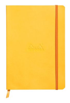 Rhodia Flex Nbuch A5 72Bl gelb