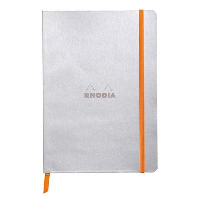 Rhodia Flex Nbuch A5 dot 72Bl silber